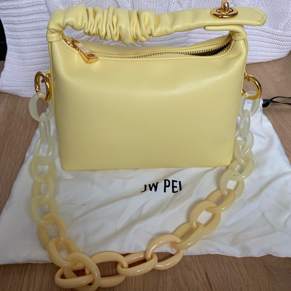 JW PEI yellow purse